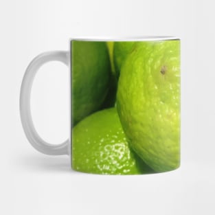 Zesty Limes - Vectorized Photographic Image Mug